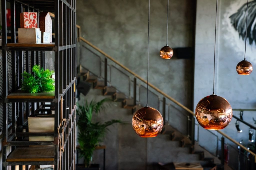 Image from the article Interior Decoration Trends 2024. The picture showcases elements of industrial interior decor.
